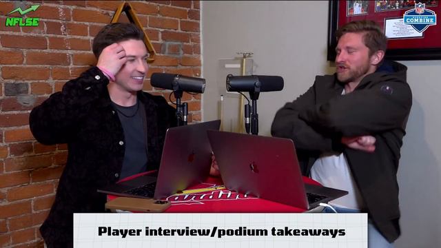 Our Favorite Draft Rumors & Reports From 2024 Combine | NFL Stock Exchange смотреть онлайн