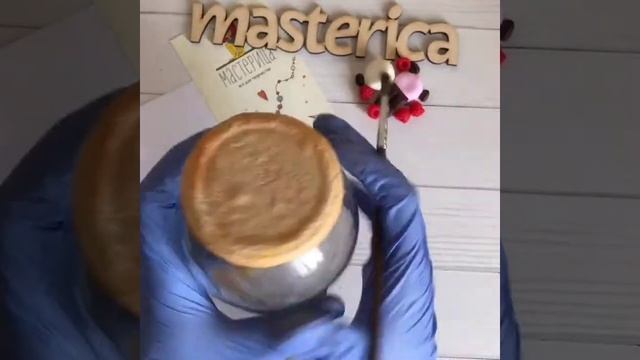 Декор банки ♥ Полимерная глина ♥ Мастер-класс