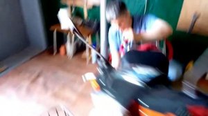 Suzuki Birdie. Сузуки Бёрди.  Демпфер заднего колеса.