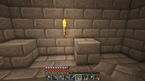 Майнкрафт прохождение эпизод  16 - Исследование шахты и строительство складского помещения