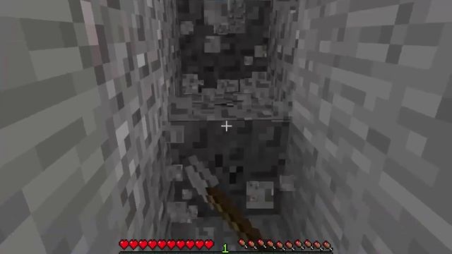 Майнкрафт день 5. Добыто 18 кусков железа из одного места смотреть онлайн