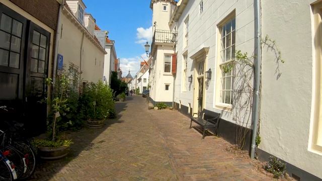Walking in Amersfoort | City Centre II ⛅ | The Netherlands - 4K60 смотреть онлайн