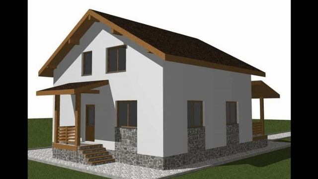 1. Проект блочного дома ДБ 1 смотреть онлайн