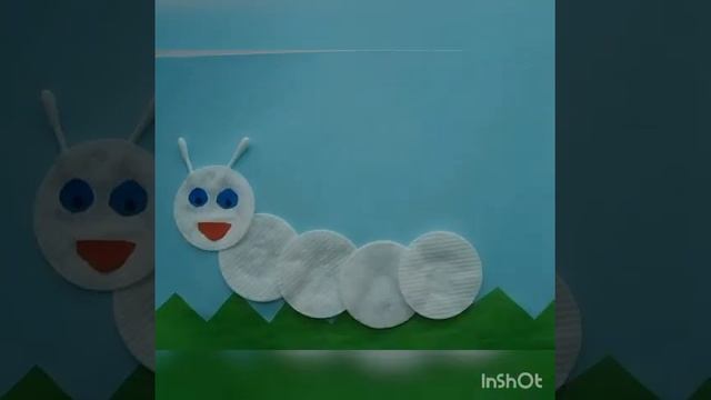 Видео-урок "Насекомые из ватных дисков", воспитатель Елизарова С.Н. смотреть онлайн