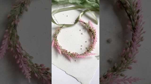 Венок с розовой лавандой смотреть онлайн