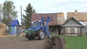 ТРАКТОРИСТ НА БЕЛАРУСЬ МТЗ-80 ПАШЕТ ОГОРОД ПОД ПОСАДКУ КАРТОШКИ!!!