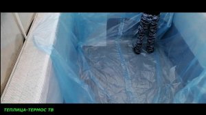 Бассейн из плёнки и досок за пару дней своими руками//Строительство бассейна из подручных материало