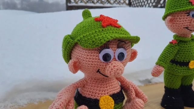 Вязаные солдатики ручной работы смотреть онлайн