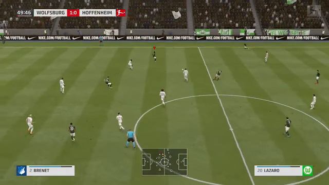 Let's Play Fifa 19 (PS4) Bundesliga-Mix Part 14 VfL Wolfsburg - TSG 1899 Hoffenheim