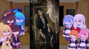 re zero e konosuba reagindo aos tiktoks do kazuma e do Subaru (2/2)