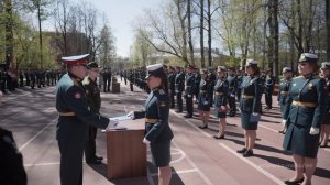 Выпускной ВМА 2020. Вручение дипломов в Военно-Медицинской Академии имени С. М. Кирова