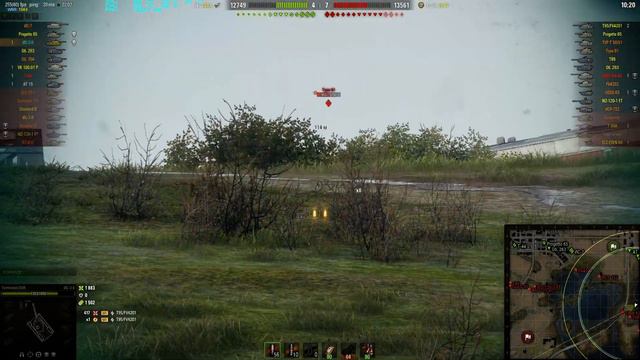 ИС-3-II / Скиловая игра от папки / настоящий воин / World of Tanks смотреть онлайн