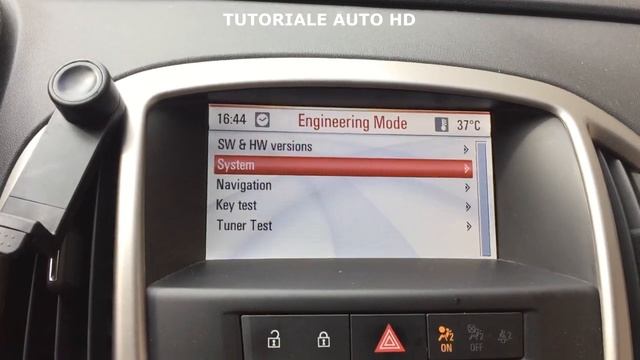 Opel Vauxhall Astra J / Insignia / Meriva B Hidden Menu DVD800 смотреть онлайн