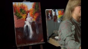 Вебинар от Ольги Базановой - "Осенний водопад". Пишем маслом