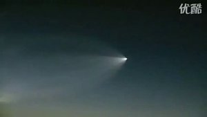 Комета в ночном небе