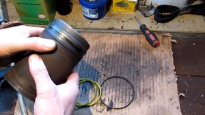 Как достать гильзу мотоблока!!!