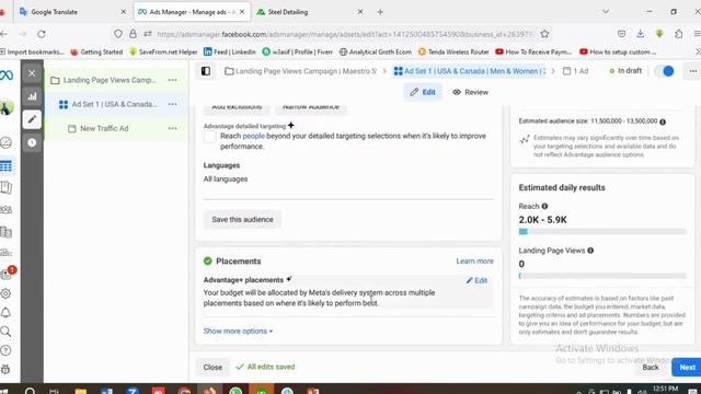 How To Run Facebook Ads For Landing Page Views | Step By Step Guide | Part 58 смотреть онлайн