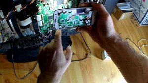 LCD TV Philips не включается, красный огонек не горит