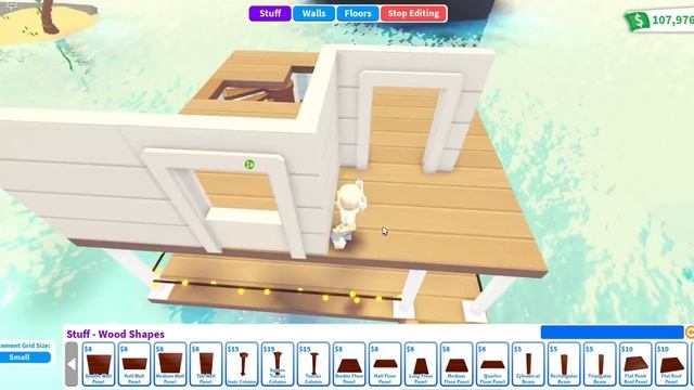 Cozy Beach House Speed Build ? | Exterior | Roblox Adopt Me смотреть онлайн