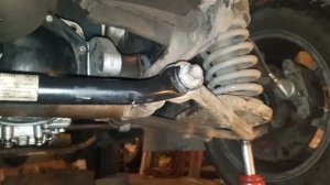 Отвязка переднего моста Нива 21213 (2часть)