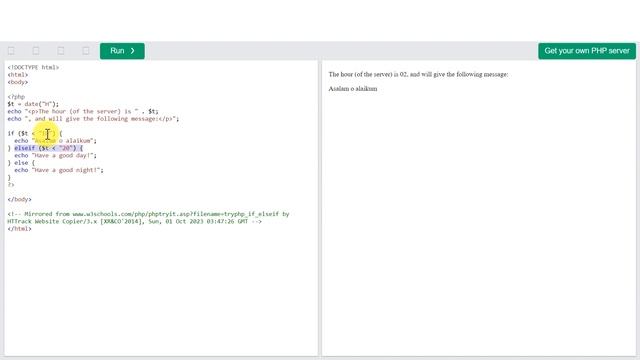 Lecture # 29 - PHP Conditions (if, if else, else) | Learn PHP online