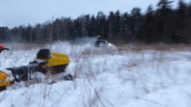 Ямаха Нитра ХТХ . Пухляк в крапиве. смотреть онлайн