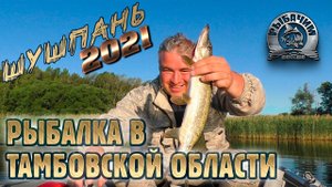Рыбалка в Тамбовской области на Шушпанском водохранилище. Лето 2021