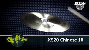 Sabian XS20 Chinese 18
