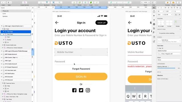 Download Gusto IOS UI Kit