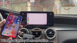 Heyincar H1 wireless carplay androdi auto smart AI  box functions