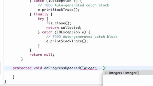 Android Application Development Tutorial 102 The 4 AsyncTask Methods смотреть онлайн