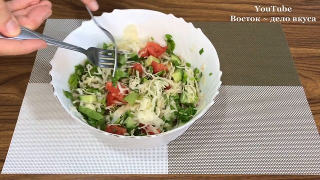 Полезно и вкусно! Лёгкий салат на #ифтар