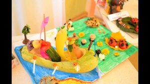 Красивые поделки из овощей и фруктов делаем своими руками