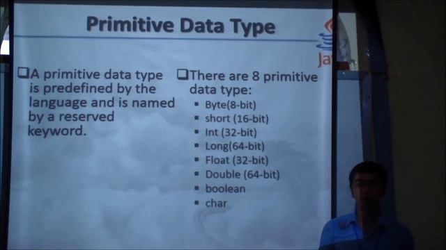 JAVA Topic: JAVA Syntax and Data Type (PP Group4) смотреть онлайн