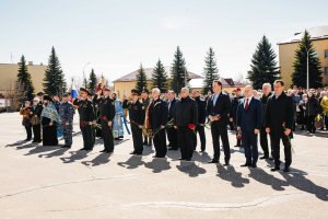 В Софринской бригаде Росгвардии почтили память погибших военнослужащих