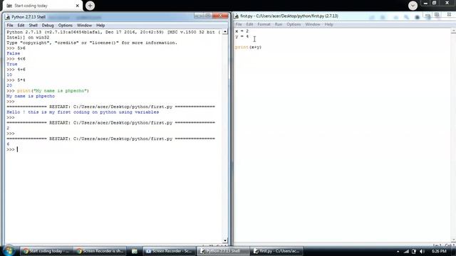 Python Variables Tutorial 2 ( How to Define Variable in python )
