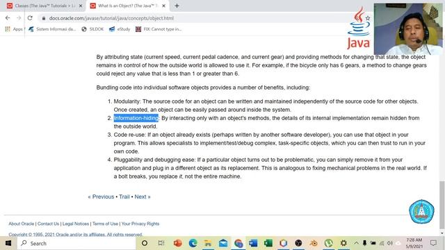Java - Oracle #8 - Object Oriented Programming Concept - Teori Praktikum смотреть онлайн