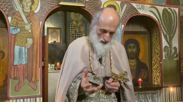 Святой Николай Чудотворец . Проповедь архимандрита Вениамина после монашеской литургии