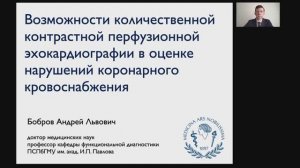 Возможности перфузионной количественной сонографии с контрастным усилением в оценке атеросклероза