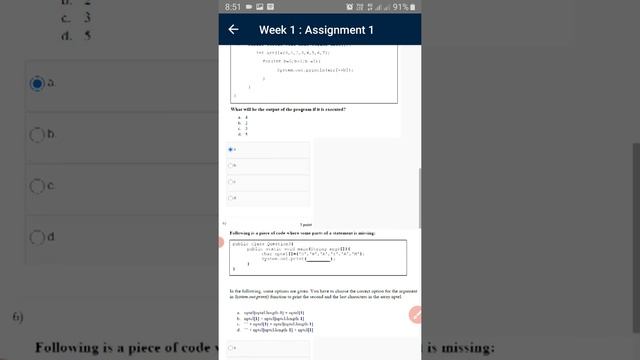 NPTEL Programming in Java WEEK 1 Assignment Solutions || Swayam 2022 || IIT Kharagpur