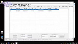 WhatsMinerTool operation guide：Detection IP And Monitoring WhatsMiner