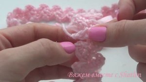 ОЧЕНЬ КРАСИВАЯ и НЕЖНАЯ ПОВЯЗКА крючком! Мастер-класс для начинающих. Елена Шатохина