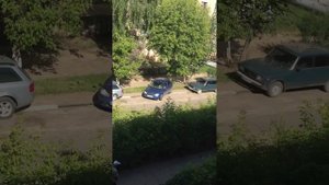 Блондинка на Ладе Калина