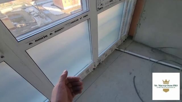 Остекление вторым контуром! Штульповая дверь/распашная дверь с ложным импостом! смотреть онлайн