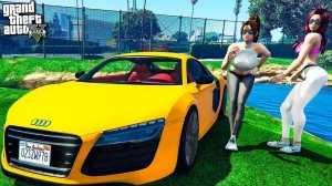 ДЕВУШКА КУПИЛА AUDI R8 РЕАЛЬНАЯ ЖИЗНЬ ГТА 5 МОДЫ! ОБЗОР МОДА В GTA 5! ИГРЫ MODS