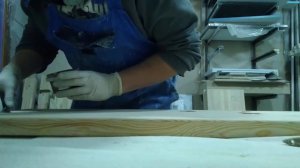 шлифовка лиственницы под окрас, шпаклёвка лестницы,часть 1