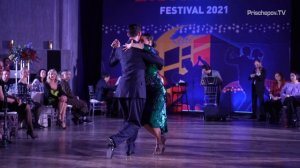 Maxim and Natalia Luchko, Portenisimo by Solo Tango Orquesta, La Boca Tango Festival  2021