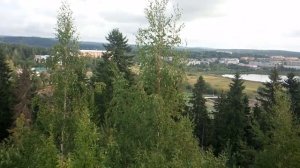 Сортавала  Карелия  Обзорная площадка. Sortavala. Karelia. See View.