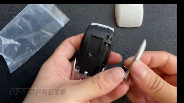 How to change New Mercedes Benz smart key shell смотреть онлайн