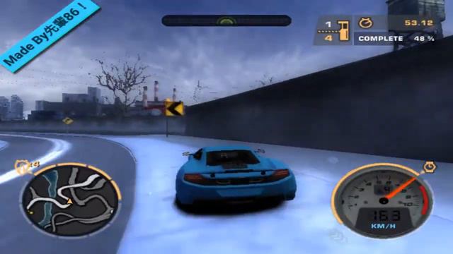Need For Speed Most Wanted 2005 Winter MCLaren MP4 12C! смотреть онлайн